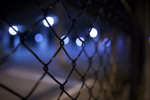 picture of barbed wire fence